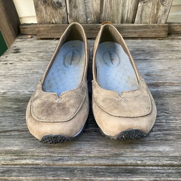Eddie Bauer Christine Womens Brown Slip On Comfort Shoes SZ 8 - Picture 2 of 12